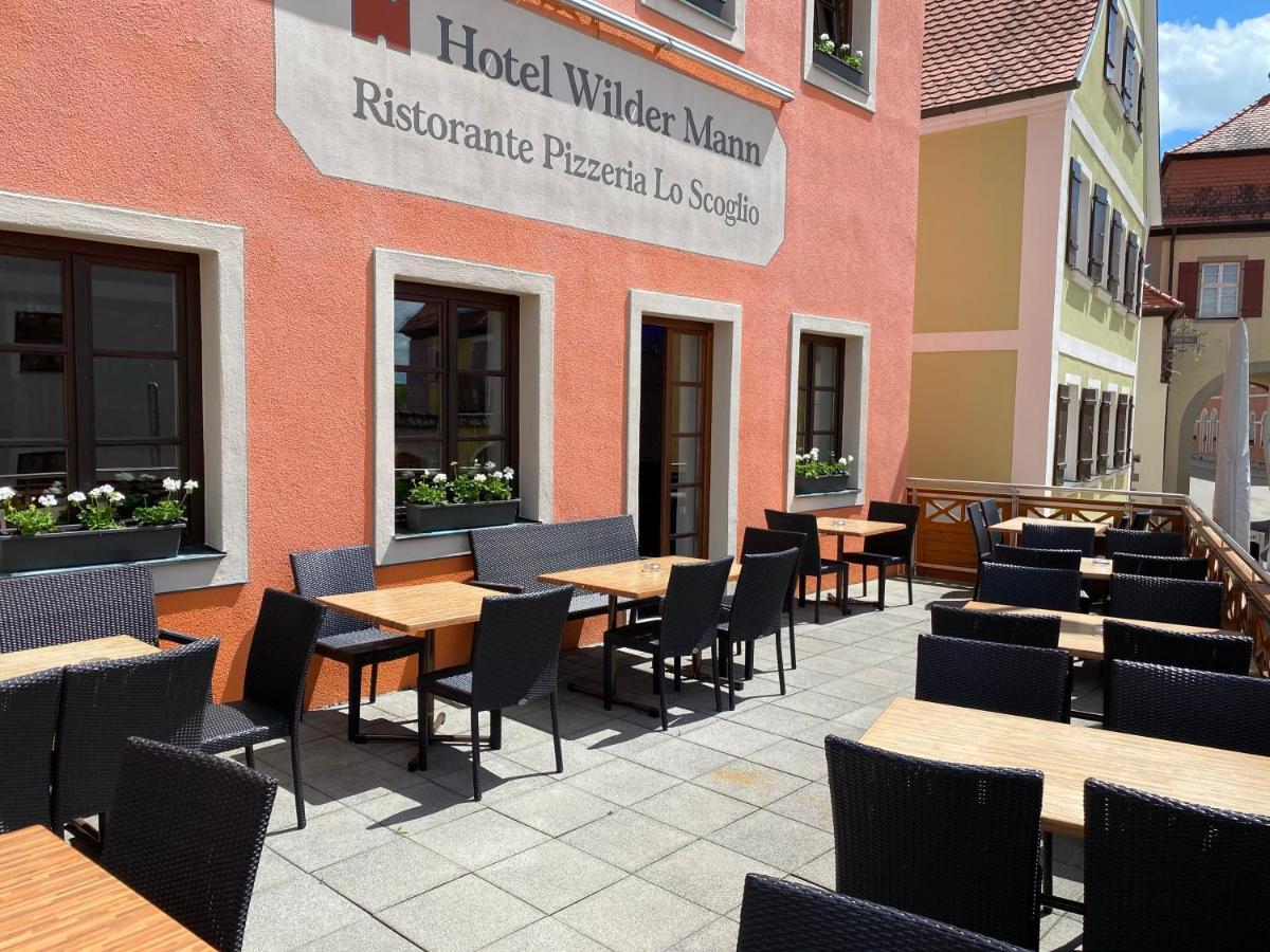 Hotel Wilder Mann Feuchtwangen Ngoại thất bức ảnh
