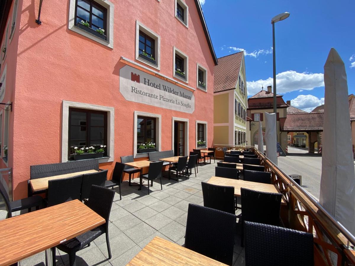 Hotel Wilder Mann Feuchtwangen Ngoại thất bức ảnh