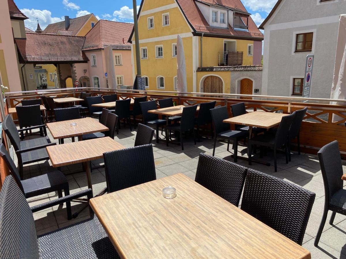 Hotel Wilder Mann Feuchtwangen Ngoại thất bức ảnh