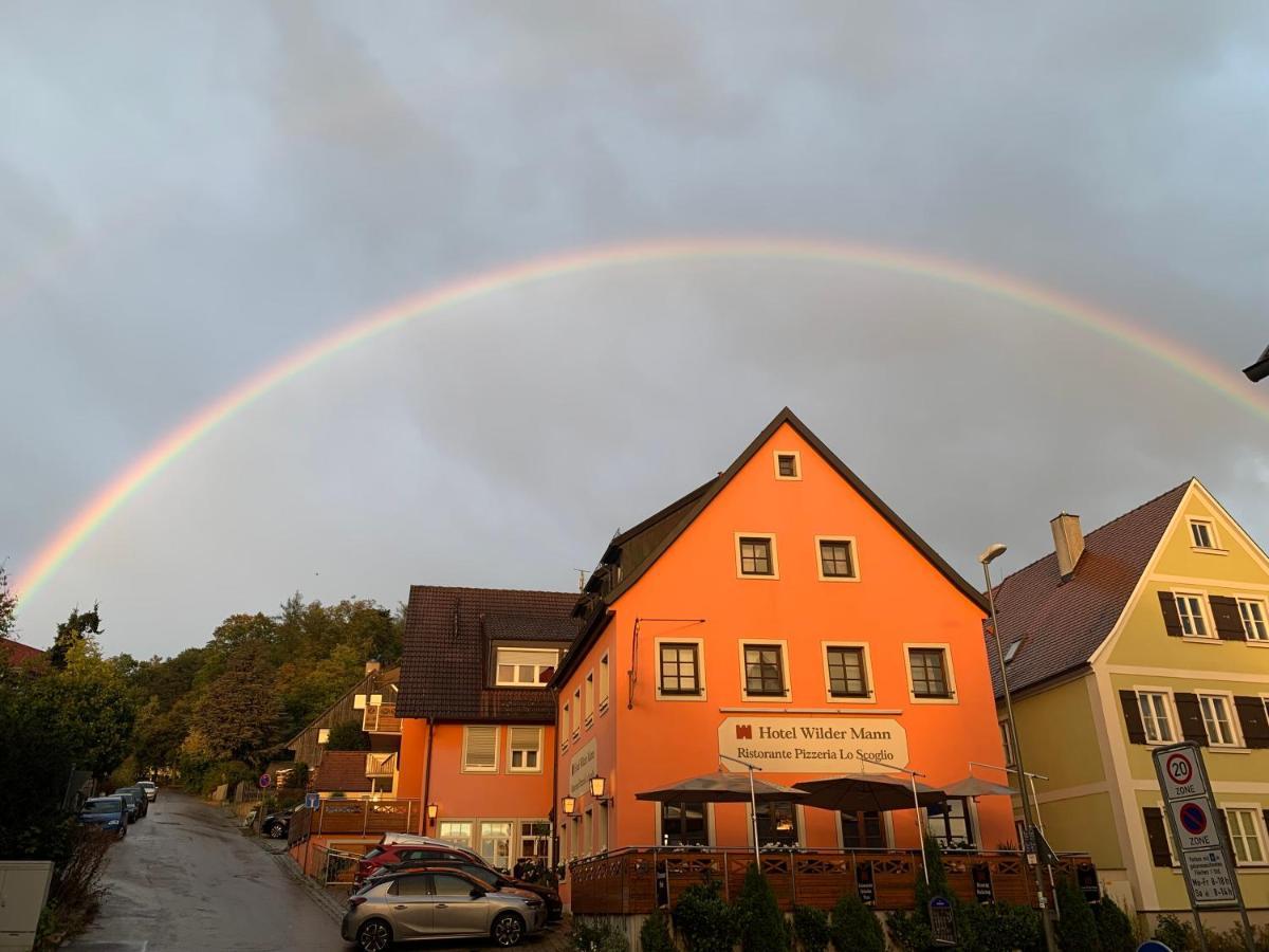 Hotel Wilder Mann Feuchtwangen Ngoại thất bức ảnh