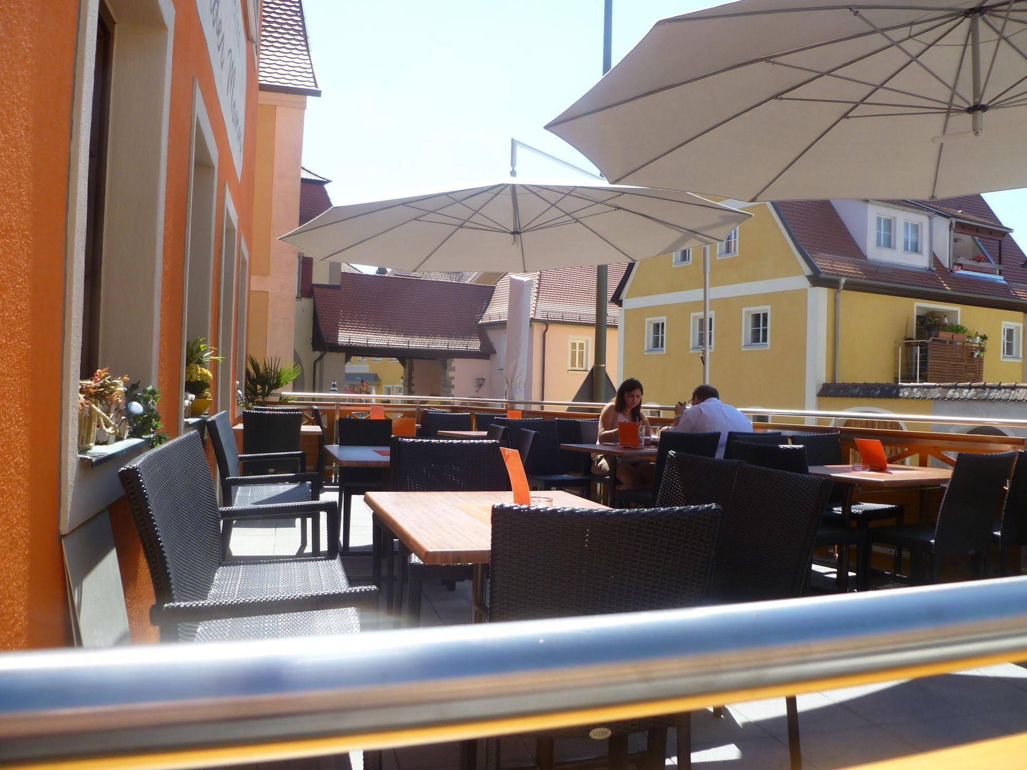 Hotel Wilder Mann Feuchtwangen Ngoại thất bức ảnh