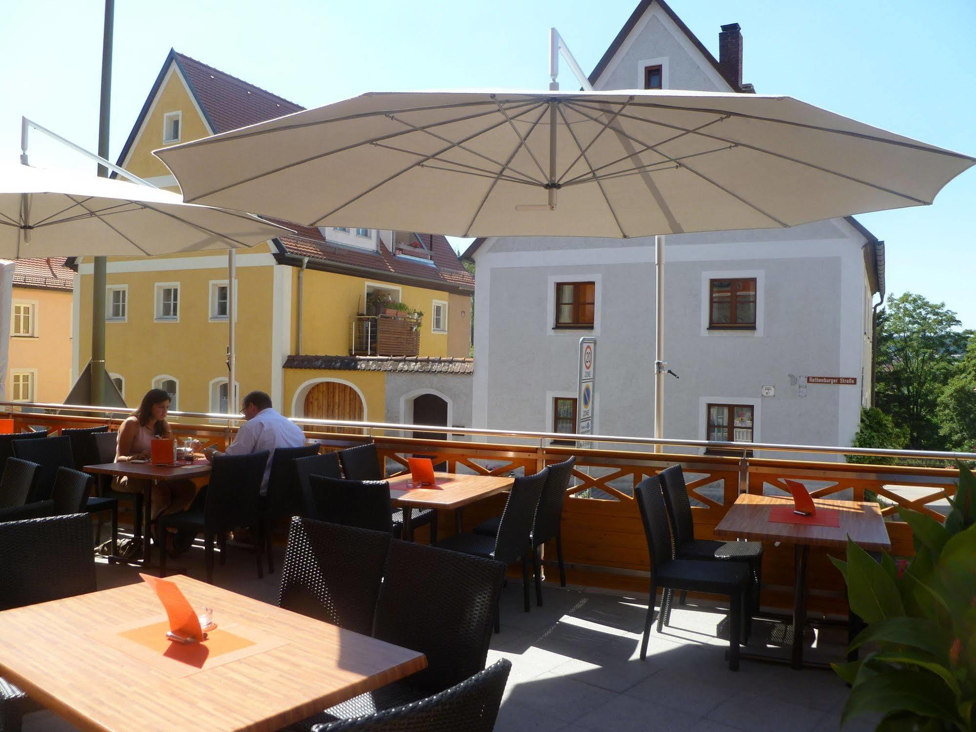 Hotel Wilder Mann Feuchtwangen Ngoại thất bức ảnh